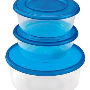 Plastová dóza HEIDRUN 3ks