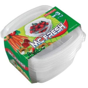 Plastová dóza HEIDRUN McFresh 3ks 1