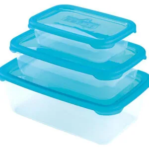 Plastová dóza HEIDRUN Polar Frost 3ks