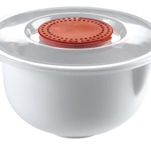 Plastová mísa na šlehání s víkem HEIDRUN protiskluzová