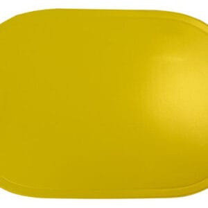 Plastové prostírání ovál TORO 29x44cm žluté