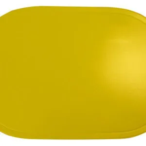 Plastové prostírání ovál TORO 29x44cm žluté