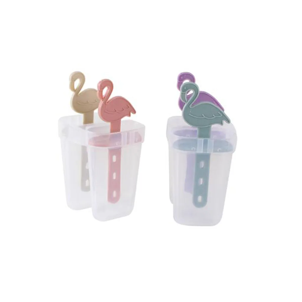 Plastové tvořítko na zmrzlinu TORO plameňák 4ks - Obrázek 2