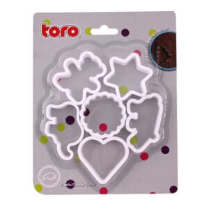 Plastové vykrajovátko na cukroví TORO sada 6ks