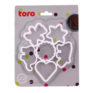 Plastové vykrajovátko na cukroví TORO sada 6ks