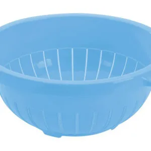 Plastový cedník s podstavcem TONTARELLI 32cm modrý