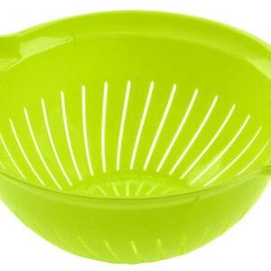 Plastový cedník s uchy HEIDRUN 26cm Varianta: ZELENÁ
