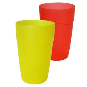 Plastový kelímek 200ml MIX barev Varianta: ŽLUTÁ