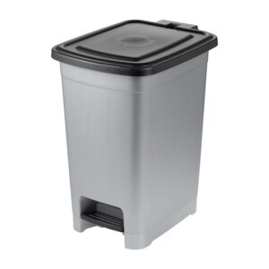 Plastový nášlapný odpadkový koš KEEEPER 25l
