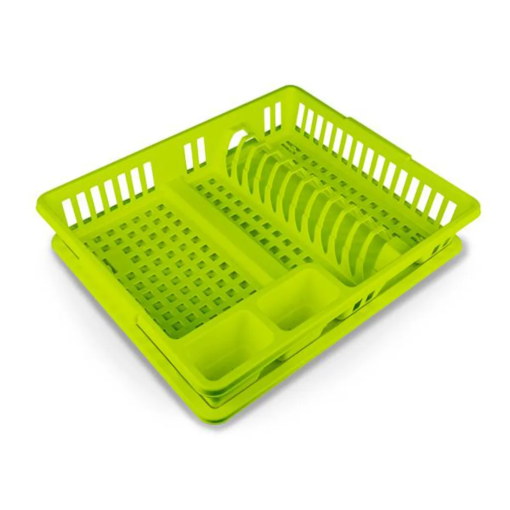 Plastový odkapávač s podnosem HEIDRUN 47x39cm Varianta: TAUPE - Obrázek 2