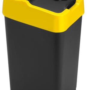Plastový odpadkový koš HEIDRUN 18l Varianta: ŽLUTÁ