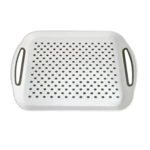 Plastový podnos s uchy TORO 41x29cm protiskluzový