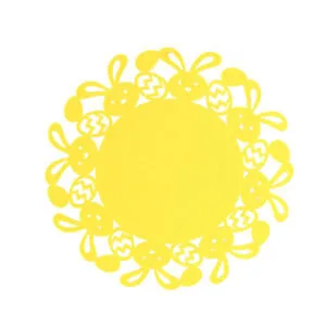 Plstěné prostírání TORO 33cm Velikonoce