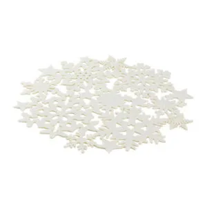 Plstěné prostírání TORO 38cm bílé