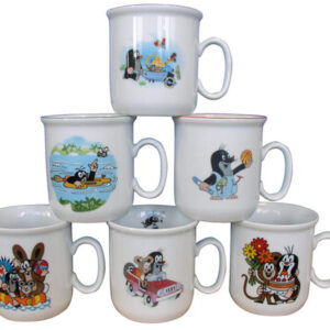 Porcelánový hrnek THUN 160ml krtek MIX motivů