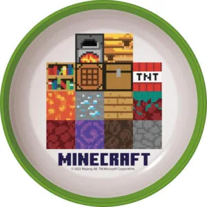 STOR Plastová miska MINECRAFT 300ml protiskluzová