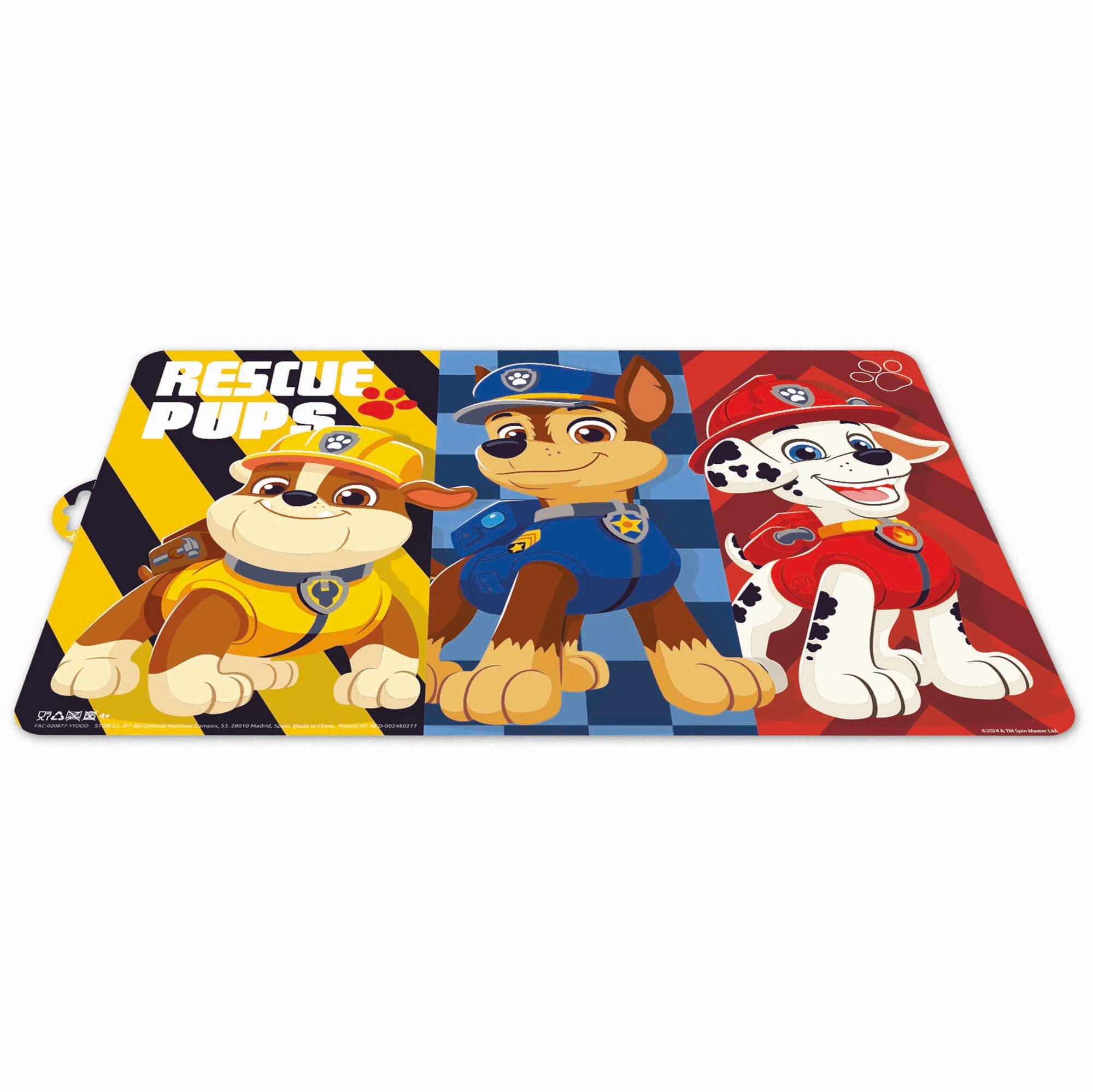 STOR Plastové prostírání Paw Patrol 43x28cm