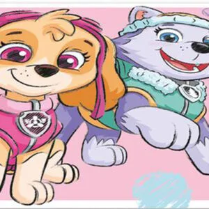 STOR Plastové prostírání Paw Patrol 43x28cm růžové