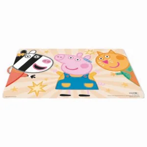 STOR Plastové prostírání Peppa Pig 43x28cm