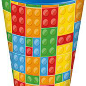 STOR Plastový kelímek 430ml kostky