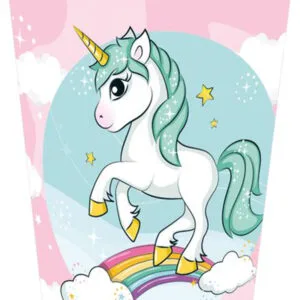 STOR Plastový kelímek jednorožec 260ml