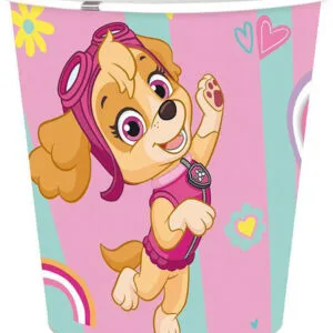 STOR Plastový odpadkový koš Paw Patrol 5l růžový