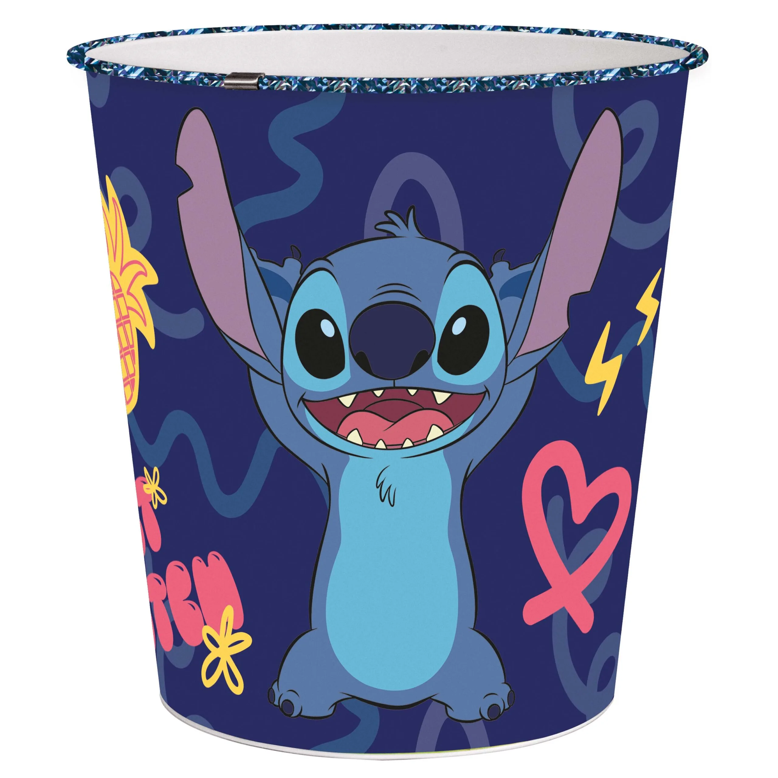 STOR Plastový odpadkový koš Stitch 5l