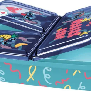 STOR Plastový svačinový box Stitch 18