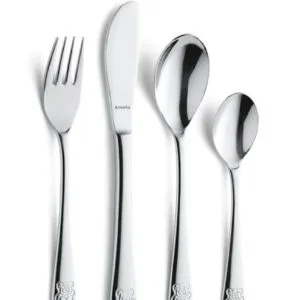 Sada dětských příborů AMEFA 4ks medvídek