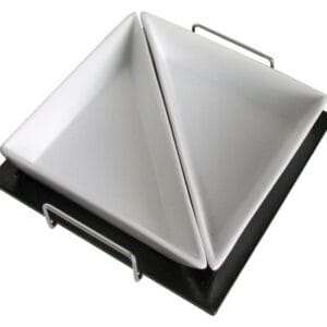 Servírovací sada misek s podnosem TORO čtverec