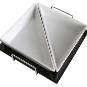 Servírovací sada misek s podnosem TORO čtverec