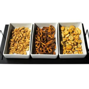 Servírovací sada misek s podnosem TORO obdélník