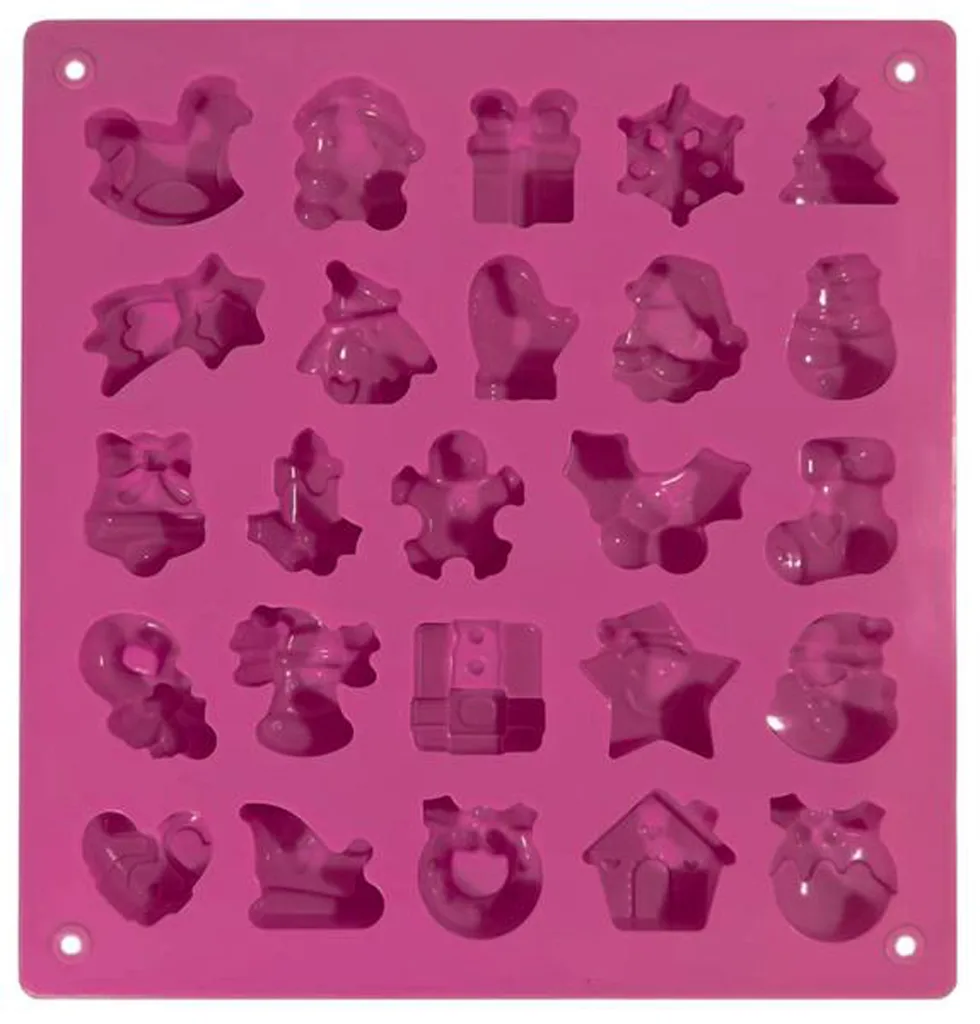 Silikonová forma TORO 25ks vánoční - Obrázek 2