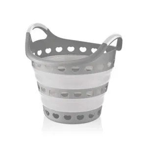 Skládací koš na čisté prádlo KITCHISIMO 14L