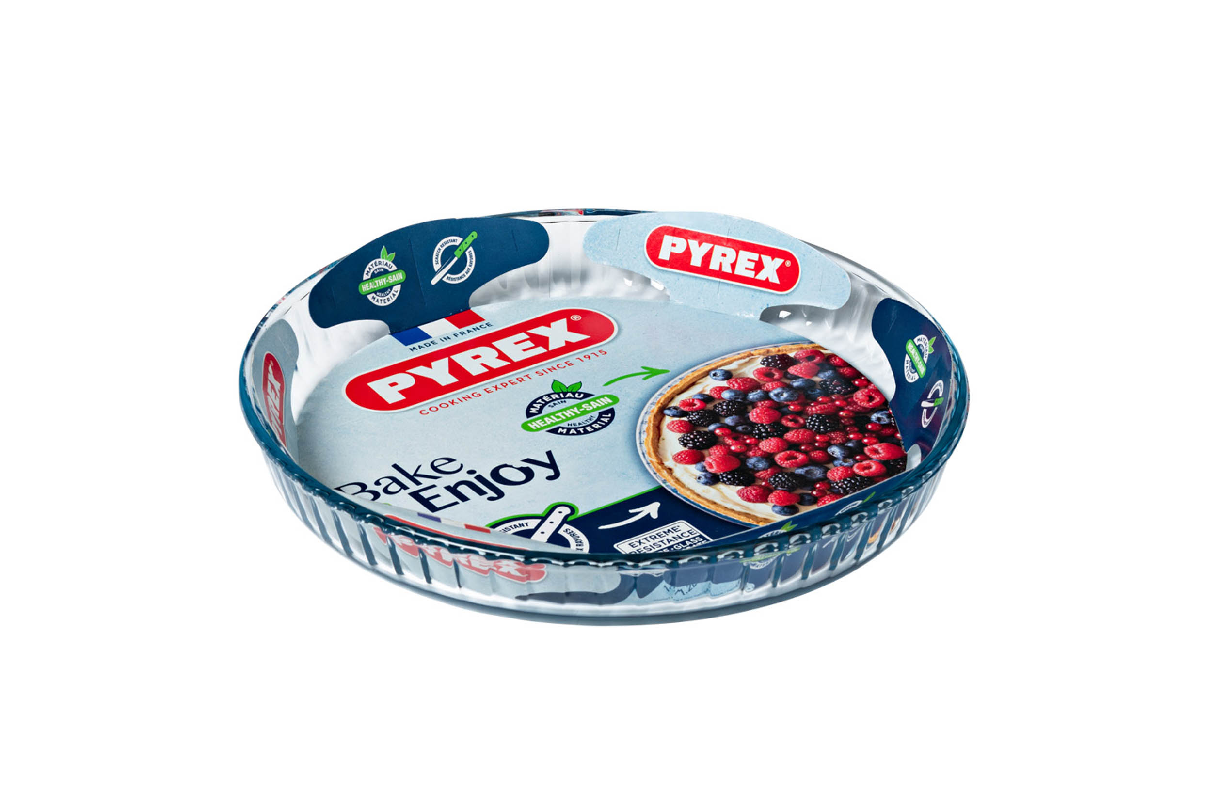 Skleněná zapékací forma na koláč PYREX 25cm