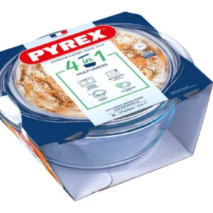 Skleněná zapékací mísa PYREX s víkem 27x23cm/2