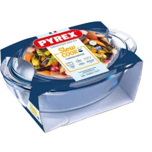 Skleněná zapékací mísa PYREX s víkem 33x20cm/3