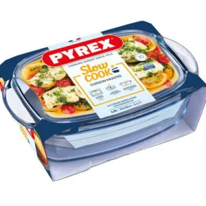 Skleněná zapékací mísa PYREX s víkem 33x20cm/4