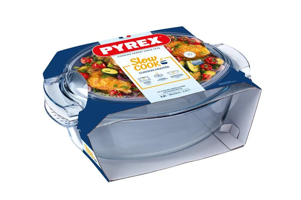 Skleněná zapékací mísa PYREX s víkem 39x23cm/4