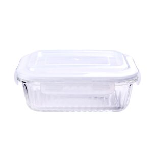 Skleněná zapékací miska s víkem KITCHISIMO 1500ml borosilikát