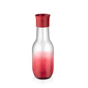 Skleněný džbán QLUX 1l červený