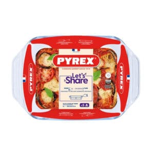 Skleněný pekáč s uchy PYREX 39x25cm/4l.