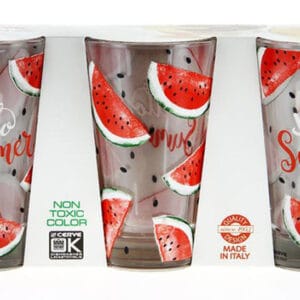 Sklenice CERVE Nadia 310ml summer cocomera 3ks