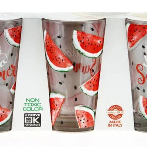 Sklenice CERVE Nadia 310ml summer cocomera 3ks