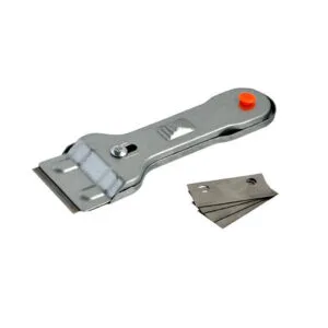 Škrabka na sklokeramickou desku TORO s náhradními čepelemi