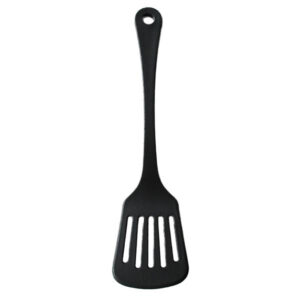 TORO Plastová děrovaná obracečka KITCHISIMO Nero 31cm