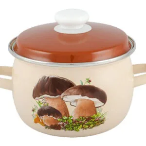 TORO Smaltovaný hrnec s poklicí 3