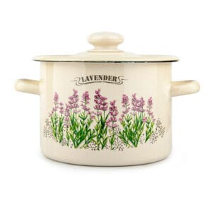 TORO Smaltovaný hrnec s poklicí 4