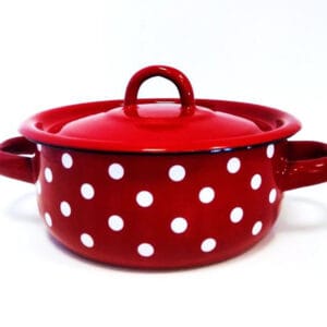 TORO Smaltovaný kastrol s poklicí 1