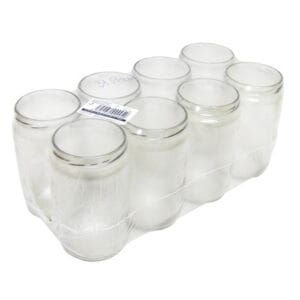 TORO Zavařovací sklenice 720ml TWIST uzávěr 8ks